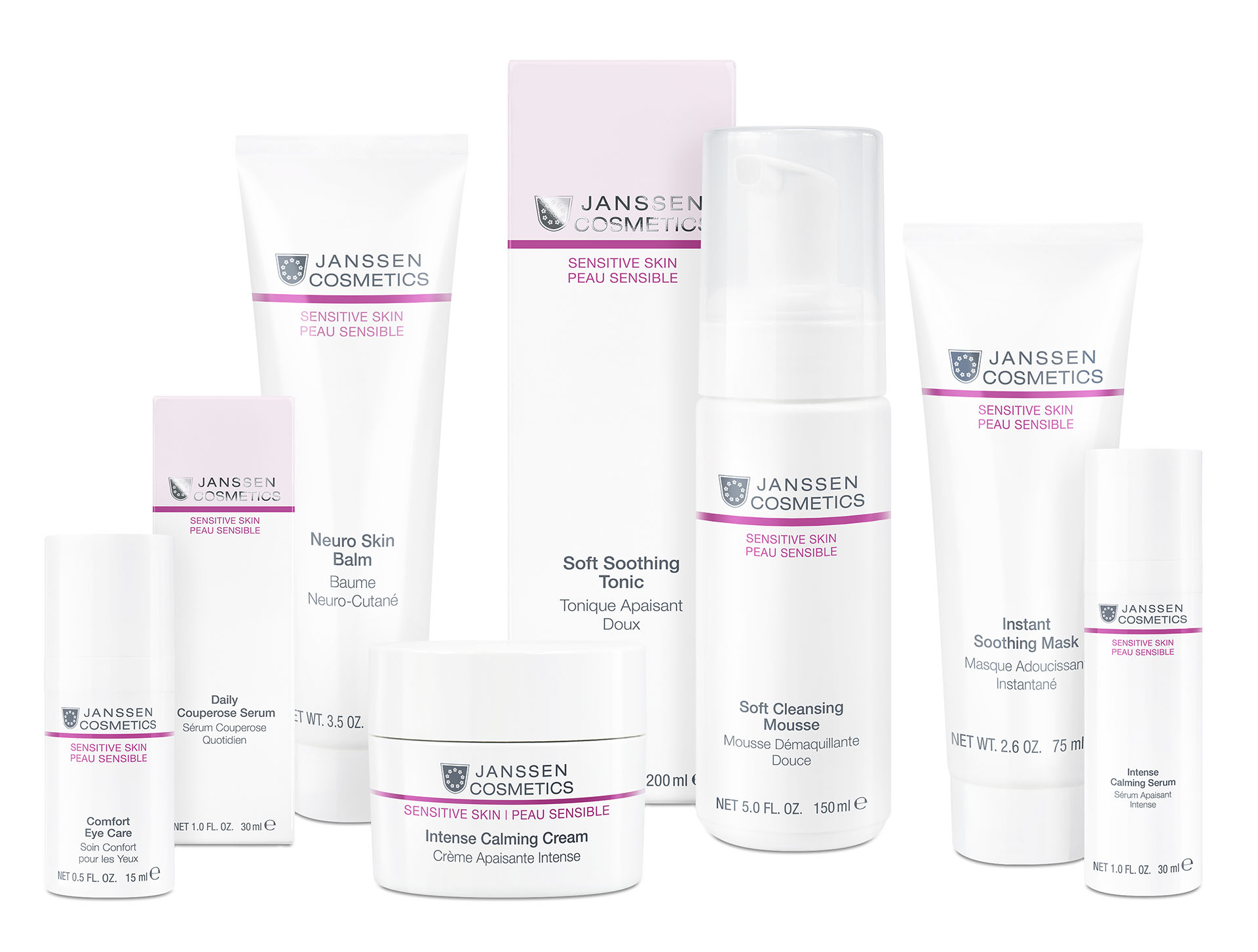 Янсенс косметика сайт. Косметика Janssen Cosmetics. Sensitive Skin Janssen Cosmetics. Janssen Cosmetics mild Cleansing Cream. Intense Calming Cream от Janssen Cosmetics.